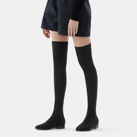 Vivaia Happer Square-Toe Over-the-Knee Boots Size 6 / 37 - Picture 4 of 10